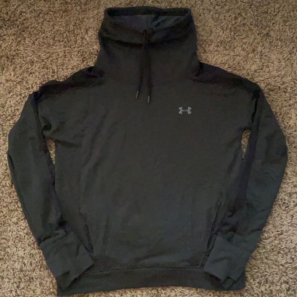 Size S, Brand Under Armour, color dark grey/black